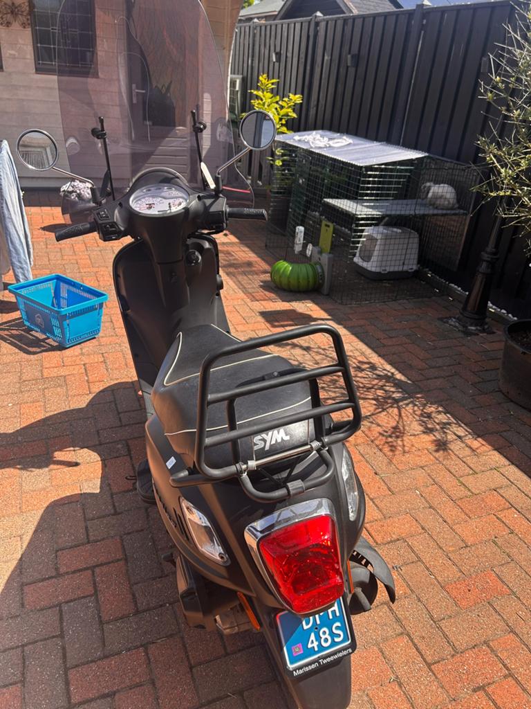 Scooter blauw kenteken, SYM, Ophalen of Verzenden, Zo goed als nieuw, Benzine