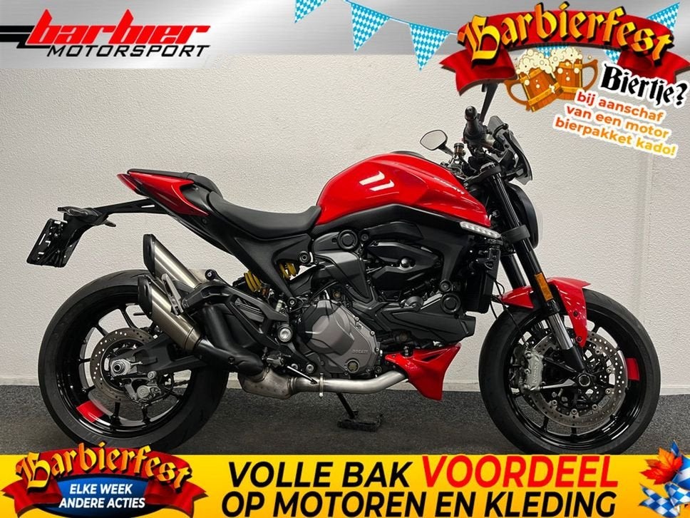 ⭐️⭐️Super mooie Ducati MONSTER (bj 2021)⭐️⭐️, 2 cilinders, Motorrijbewijs A, Bedrijf, Onbekend