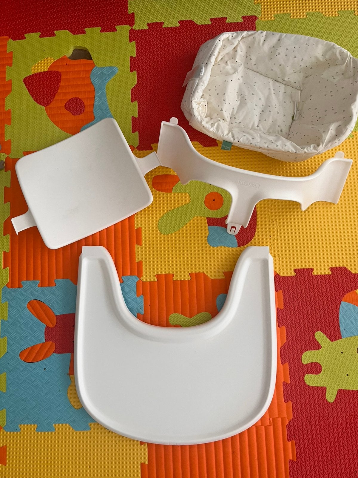 Stokke chair accessories +6 months, Ophalen, Zo goed als nieuw, Meegroeistoel