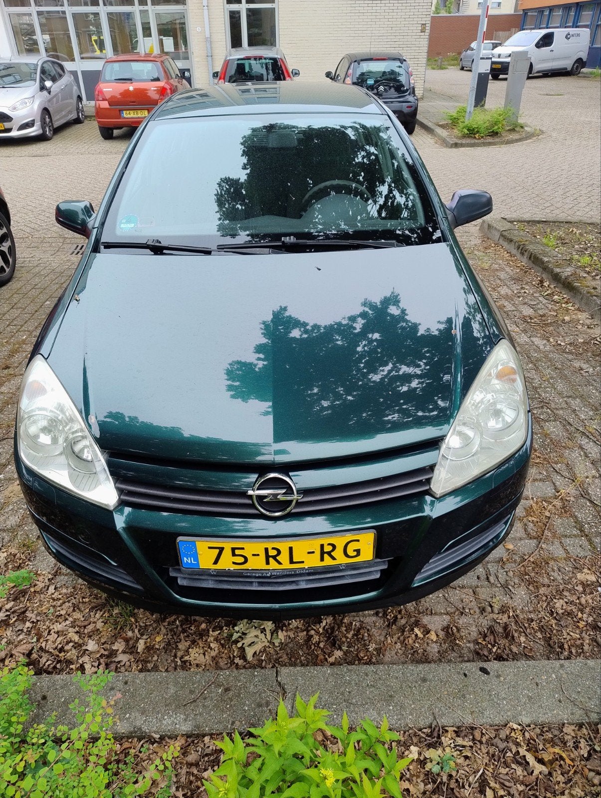 Opel Astra 1.4 16V 5D 2005 Groen, Auto's, Voorwielaandrijving, 4 cilinders, 49 €/maand, Handgeschakeld