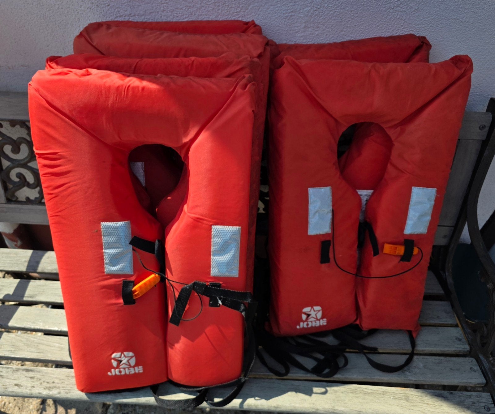 Jobe reddingsvesten / zwemvesten 100N (6 stuks), Ophalen, Gebruikt, Overige typen