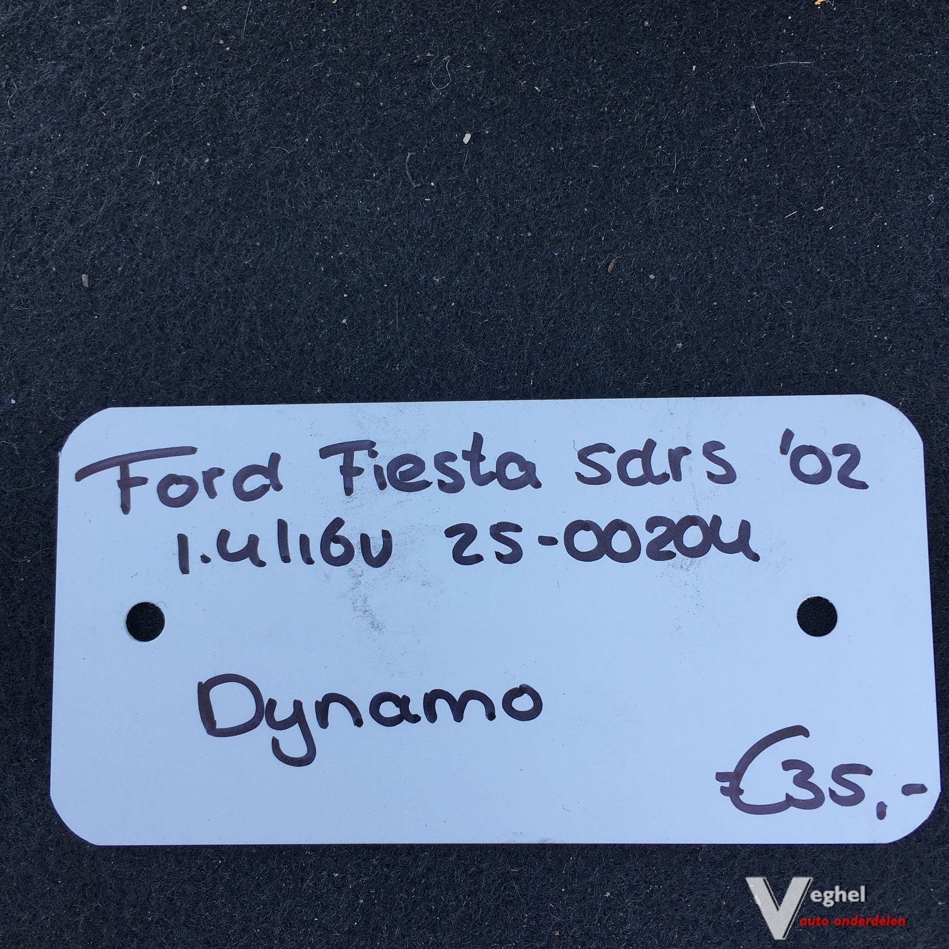 Ford Fiesta 1.4 16v 5drs  2002 2500204   Dynamo, Auto-onderdelen, Gebruikt, -, -, Ophalen of Verzenden