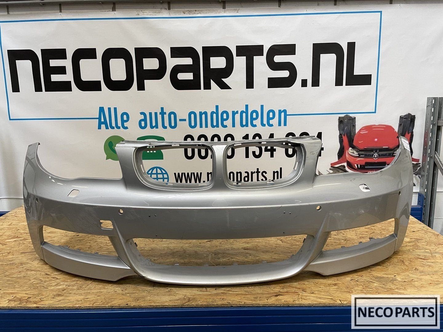 BMW 1 SERIE E82 E88 M VOORBUMPER BUMPER ORIGINEEL, Auto-onderdelen, Overige Auto-onderdelen, BMW, Gebruikt, Ophalen of Verzenden