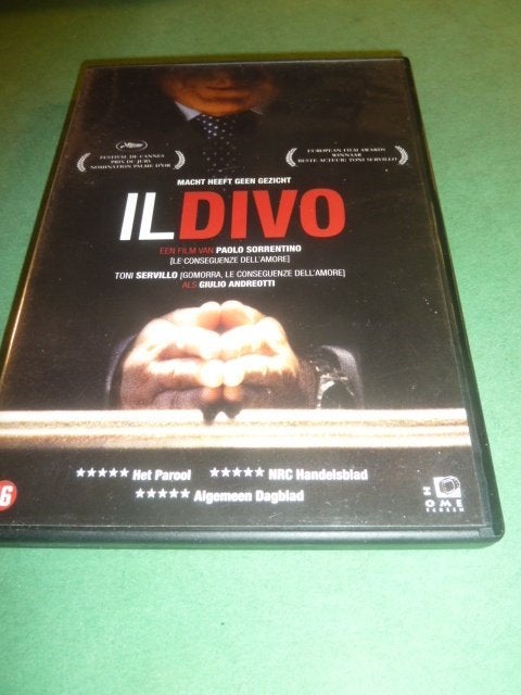 Il divo Paolo Sorrentino dvd Met Toni Servillo, Verzenden, Nederlands, Italië, Zo goed als nieuw