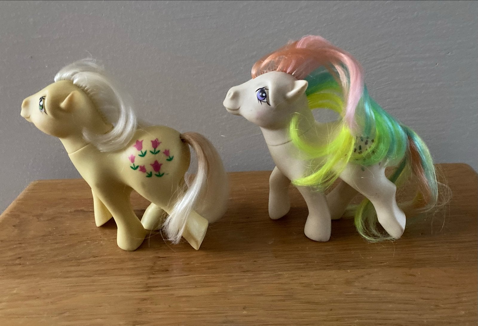 2 Vintage My Little Pony Hasbro 1984 Hong Kong, Ophalen of Verzenden, Gebruikt