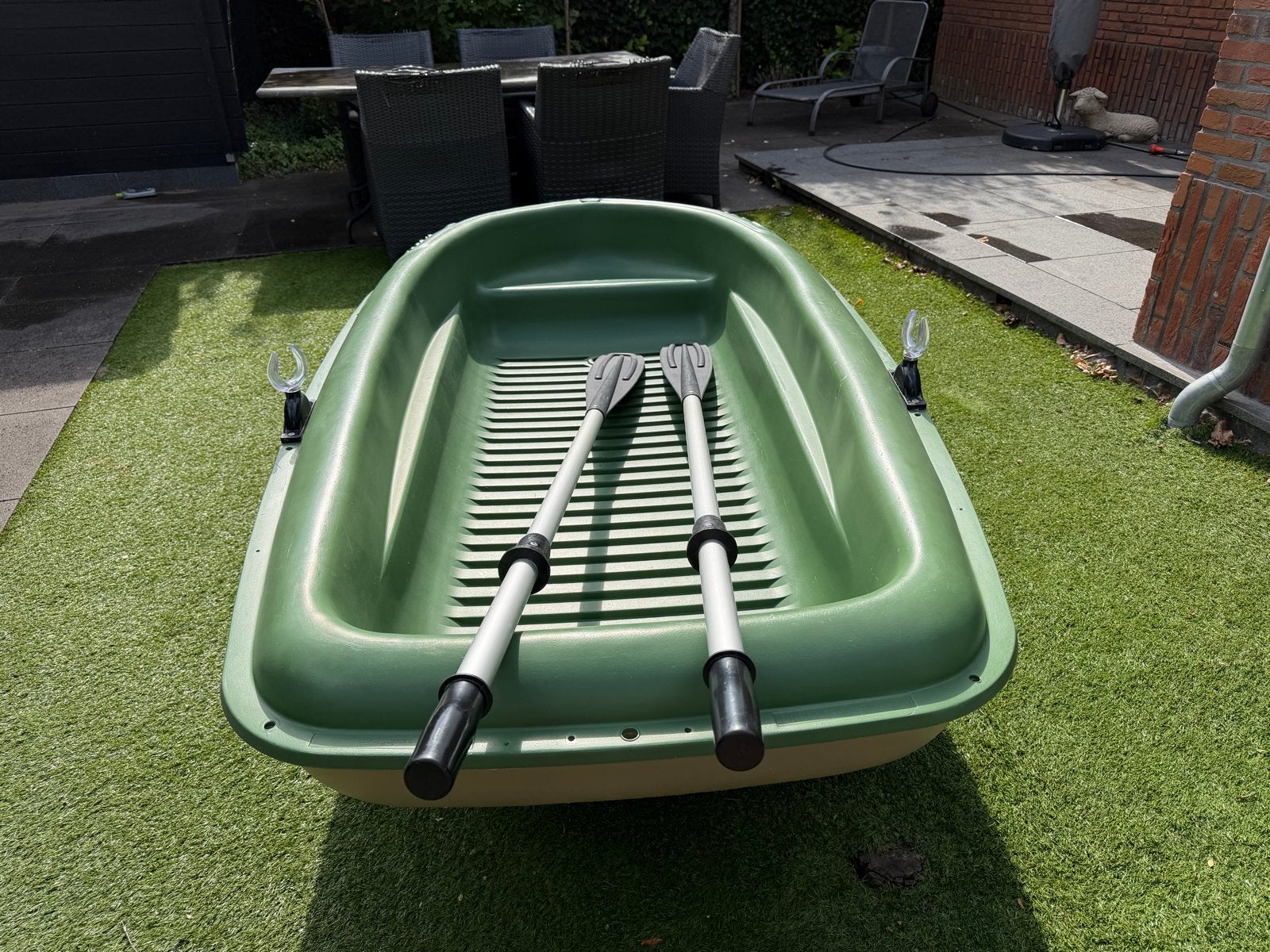 ALS NIEUW ! Sport Yak 213 roeiboot met roeispanen, Ophalen, Zo goed als nieuw