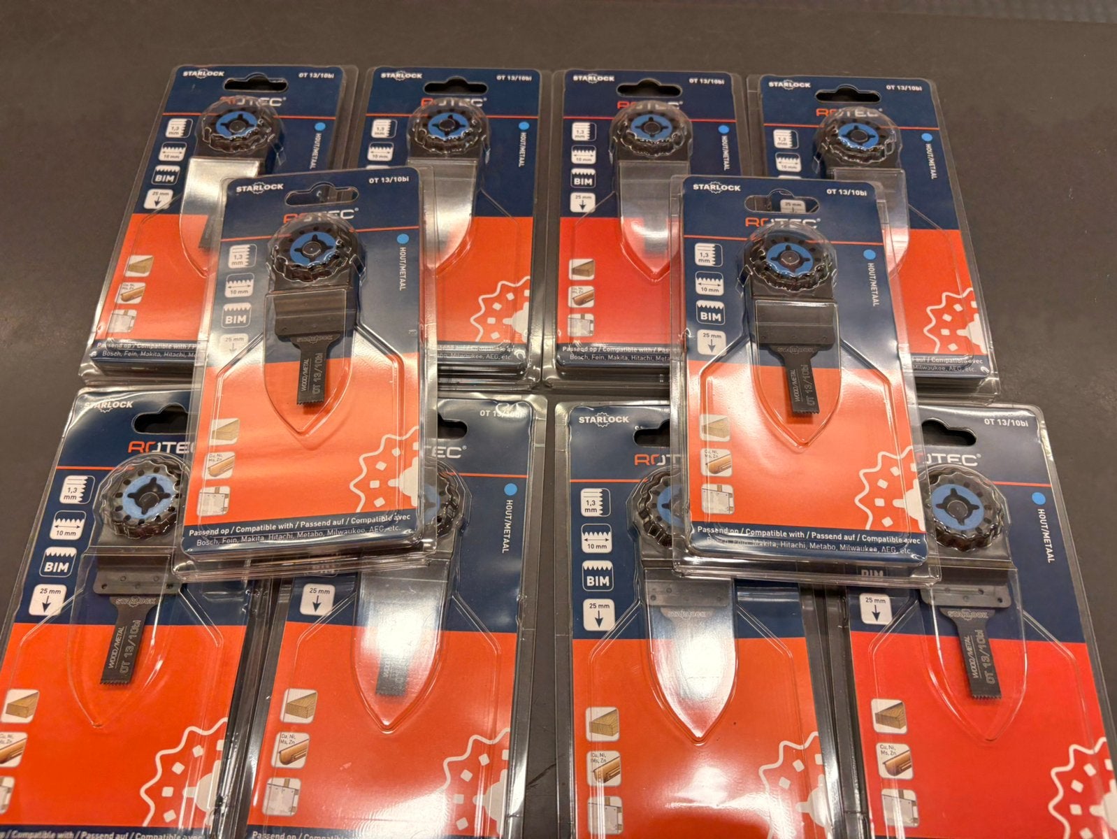 11 x zaag Starlock bi metal voor Fein , Makita, metabo, Ophalen of Verzenden, Nieuw