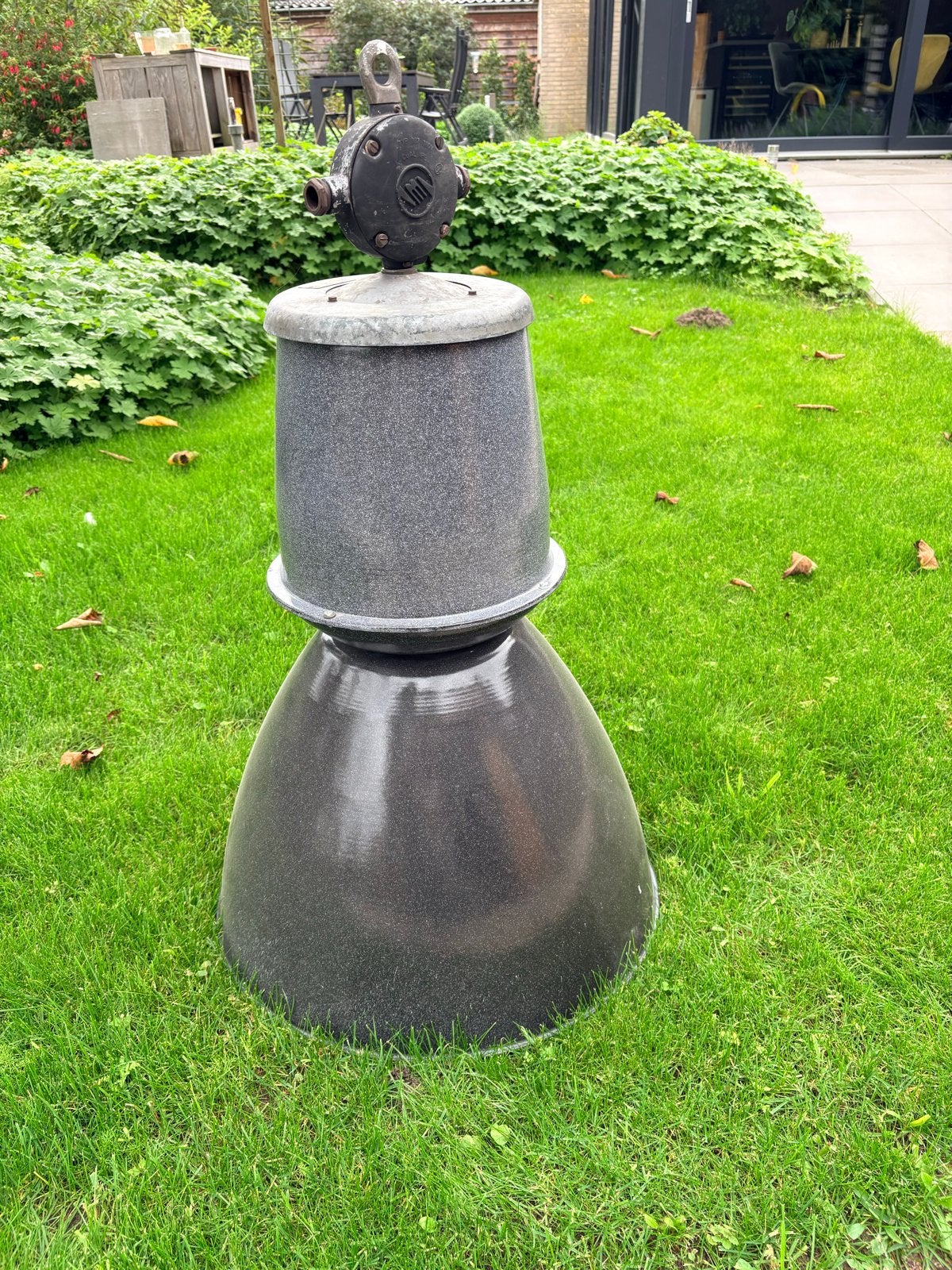Vintage Industriële Hanglamp - Grote Fabriekslamp, Ophalen