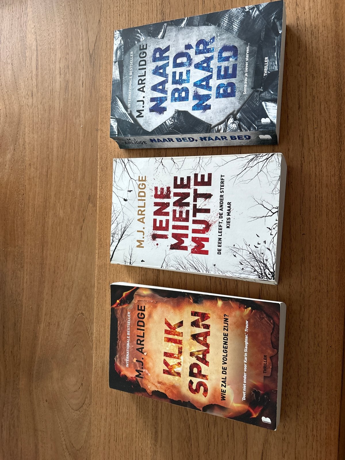 M.J. Arlidge Thriller Boeken, Boeken, Ophalen of Verzenden, Gelezen, Nederland