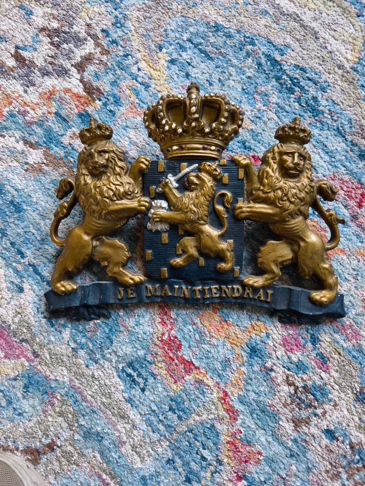 gietijzeren ornament echt!, Ophalen of Verzenden