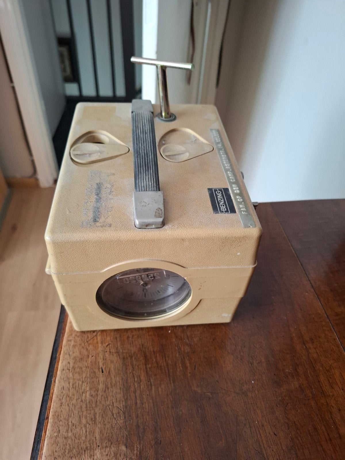 Vintage Benzing duivenklok - Werkt nog!, Ophalen of Verzenden