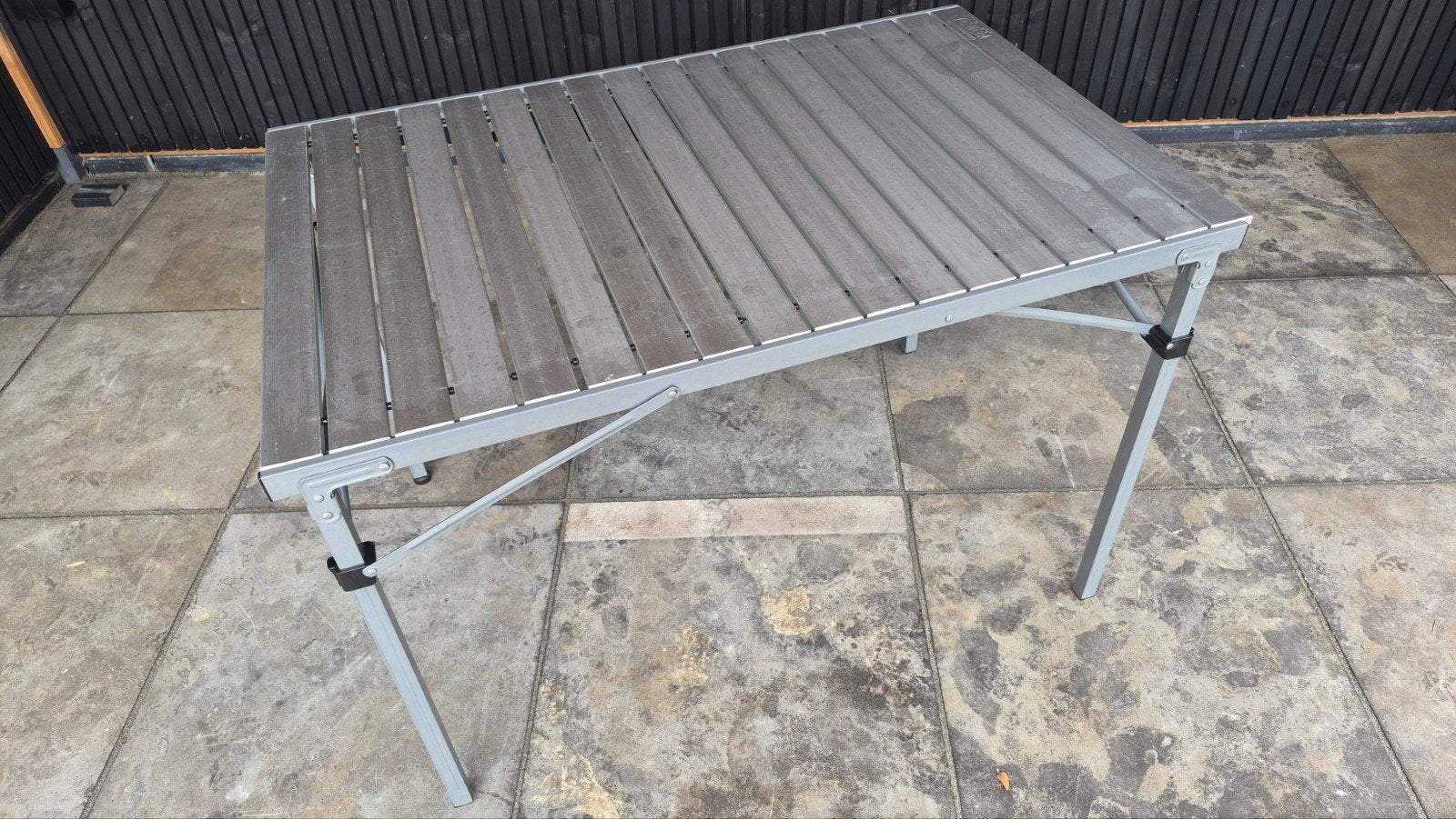 Defa Kampeertafel Aluminium 107x70x70cm - Lichtgewicht 5kg, Ophalen, Gebruikt, Campingtafel