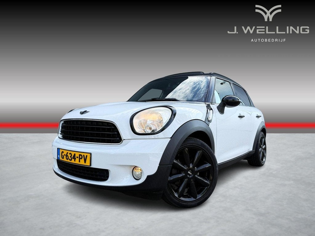 MINI Countryman 1.6 Cooper Pepper pano / leder / 18 inch/ cr, Voorwielaandrijving, Euro 5, Gebruikt, Leder