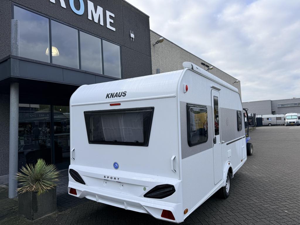 Knaus Sport 450 FU 2026, Caravans en Kamperen, Rondzit, Schokbreker, Bedrijf, 4 tot 5 meter