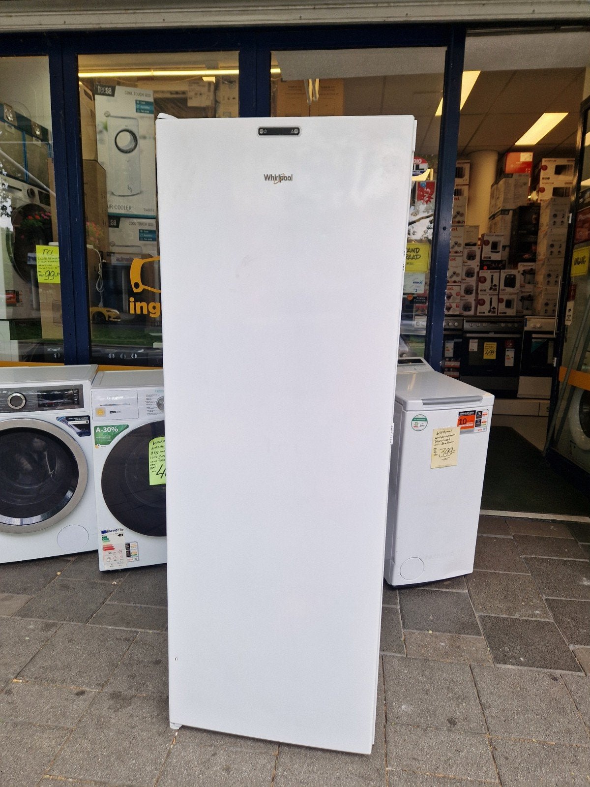 Whirlpool Vrieskast no frost 7 laden zo goed als nieuw, Witgoed en Apparatuur, Vriezers en Diepvrieskisten, 160 cm of meer, Zo goed als nieuw