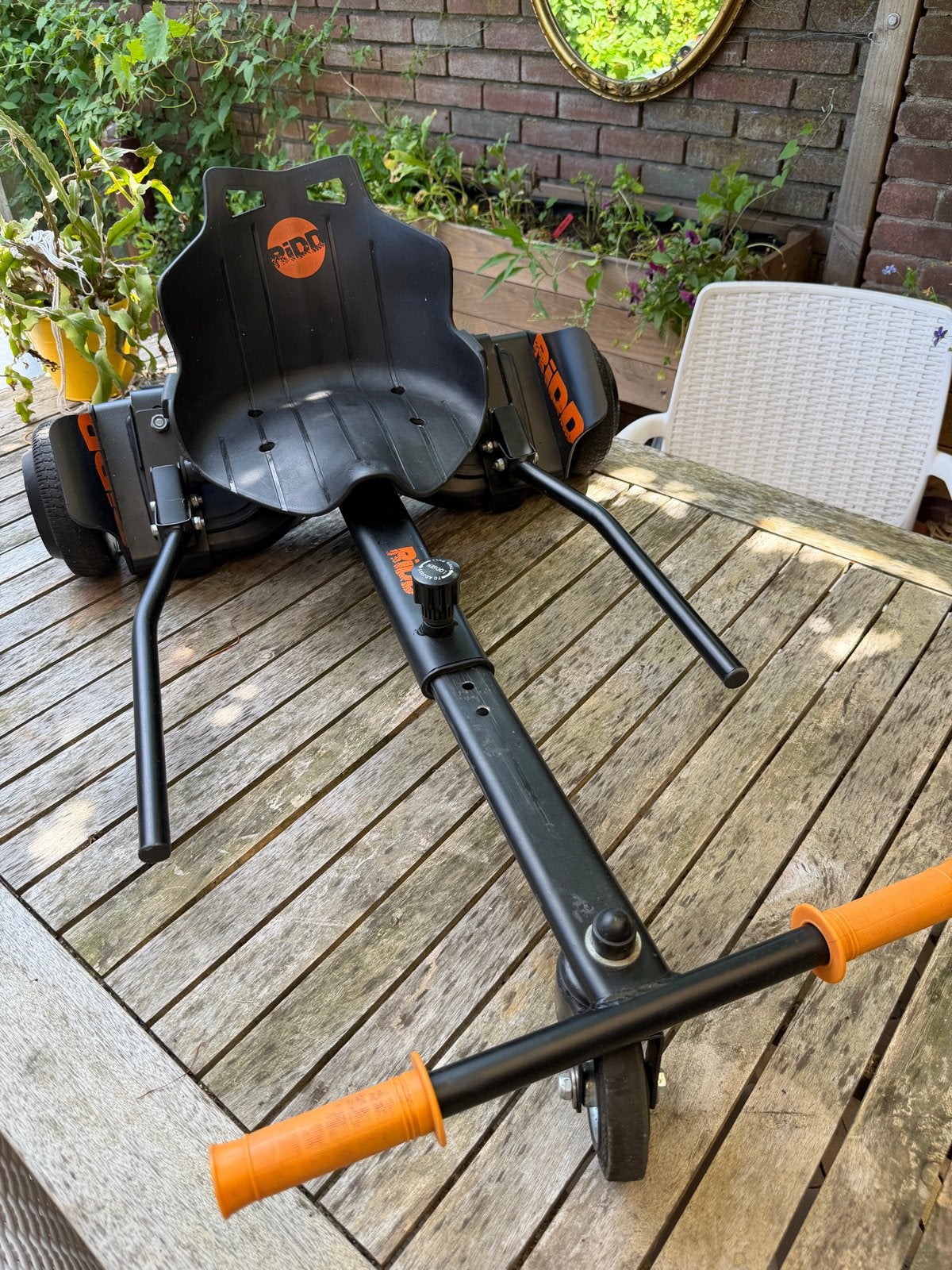 Hover Urban RiDD hoverboard met zitje en accessoires, Fietsen en Brommers, Steps, Ophalen of Verzenden, Zo goed als nieuw, Overige typen