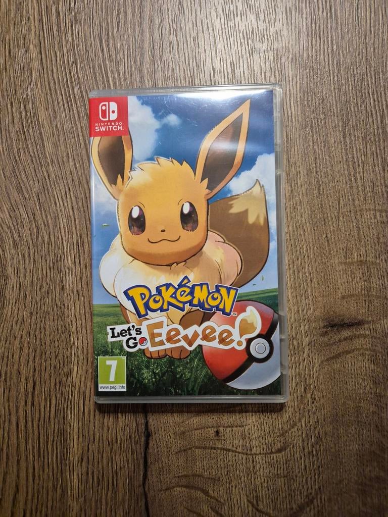 Pokémon Let's Go Eevee! Nintendo Switch, Avontuur en Actie, 1 speler, Ophalen of Verzenden, Zo goed als nieuw