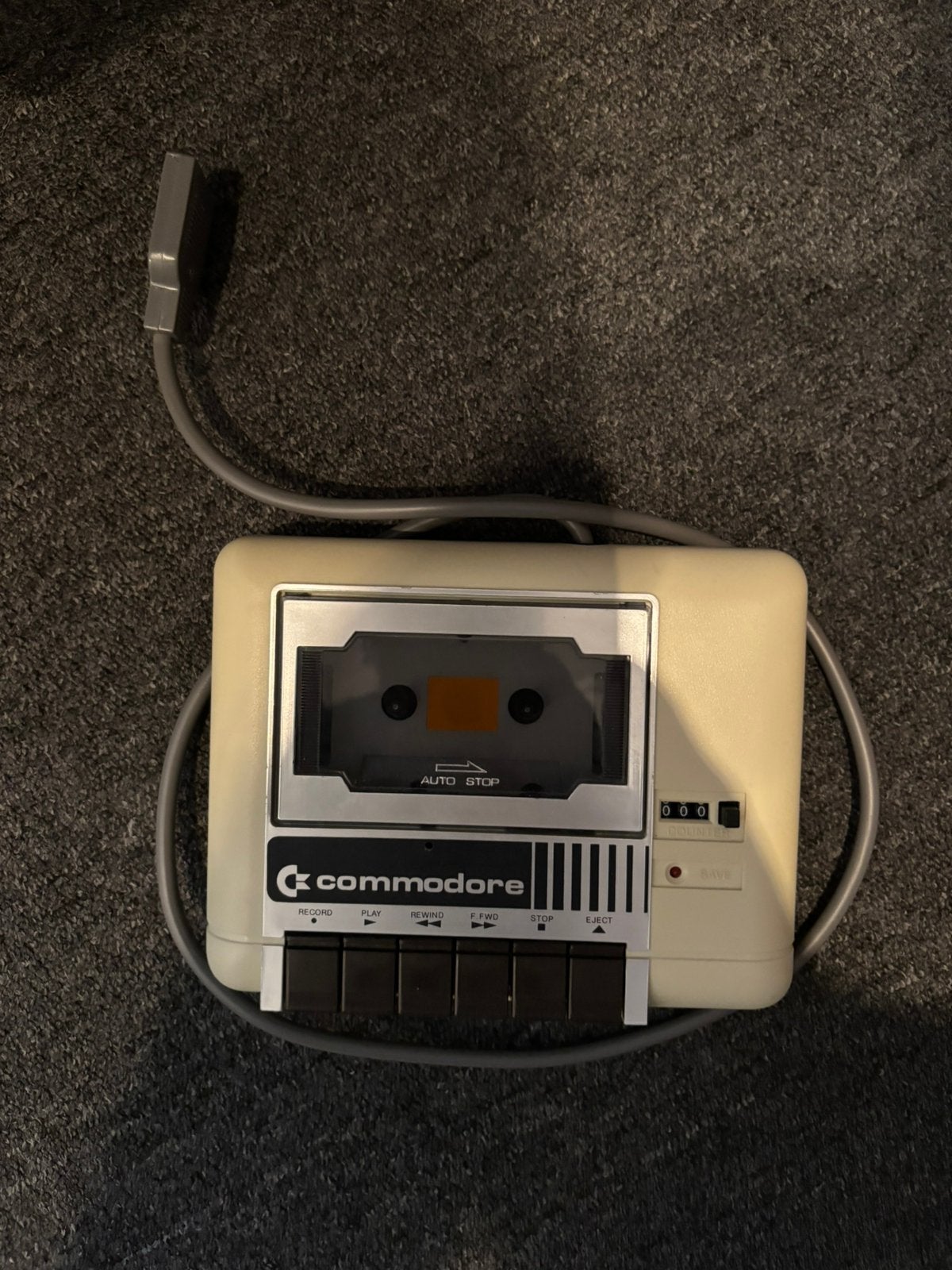Commodore 1530 model C2N datasette , goed werkend!, Computers en Software, Ophalen of Verzenden