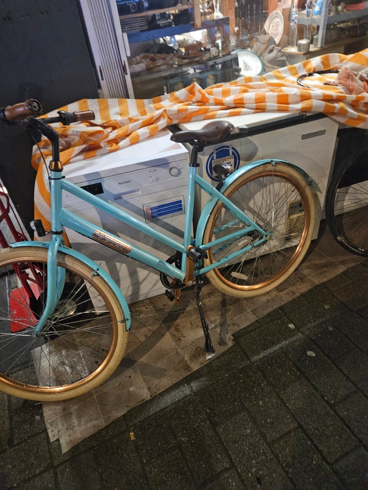 damesfiets 28 inch, Terugtraprem, Gebruikt, Versnellingen, 50 tot 53 cm