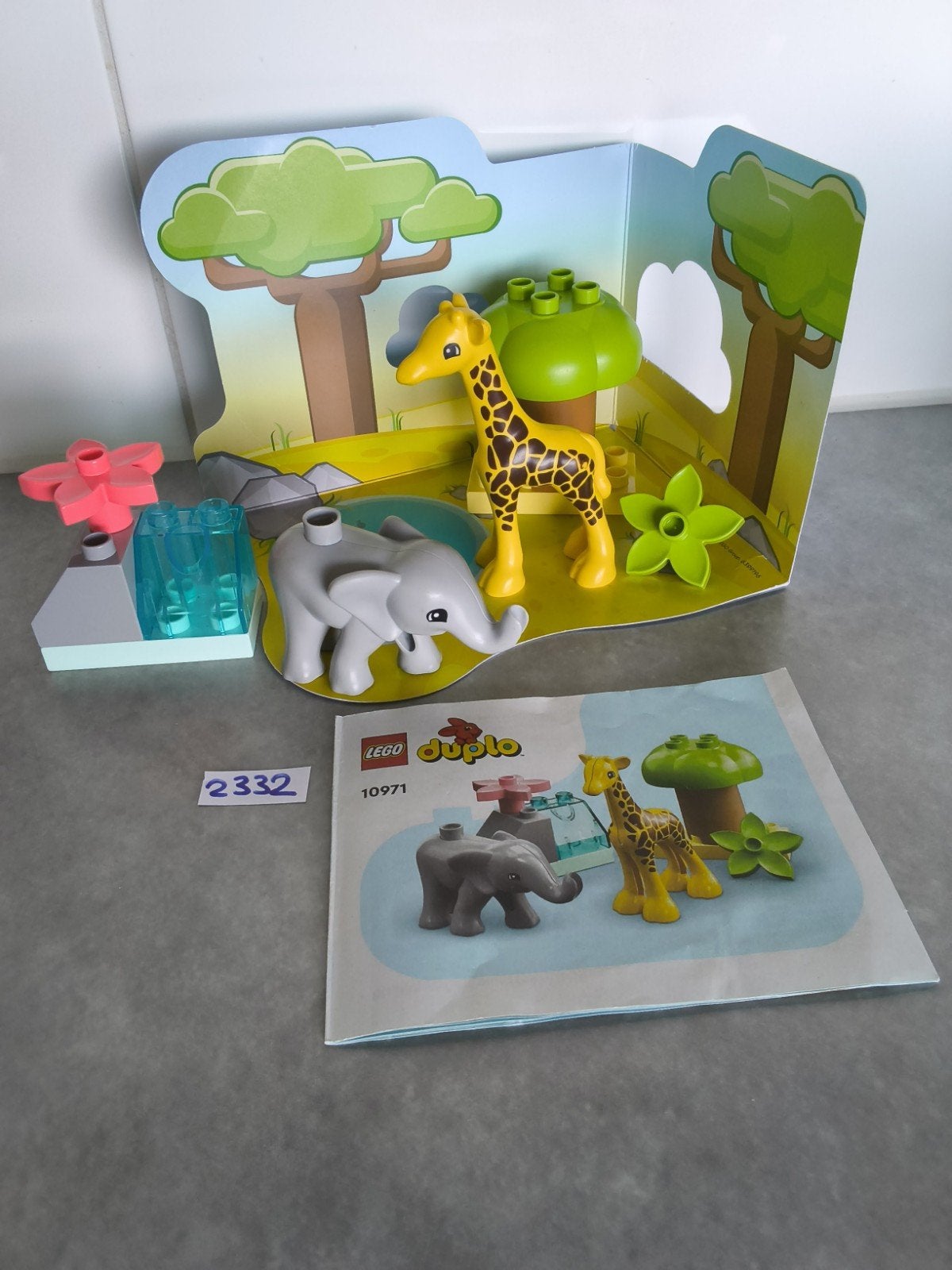 Duplo wilde dieren Afrika, Ophalen of Verzenden, Zo goed als nieuw