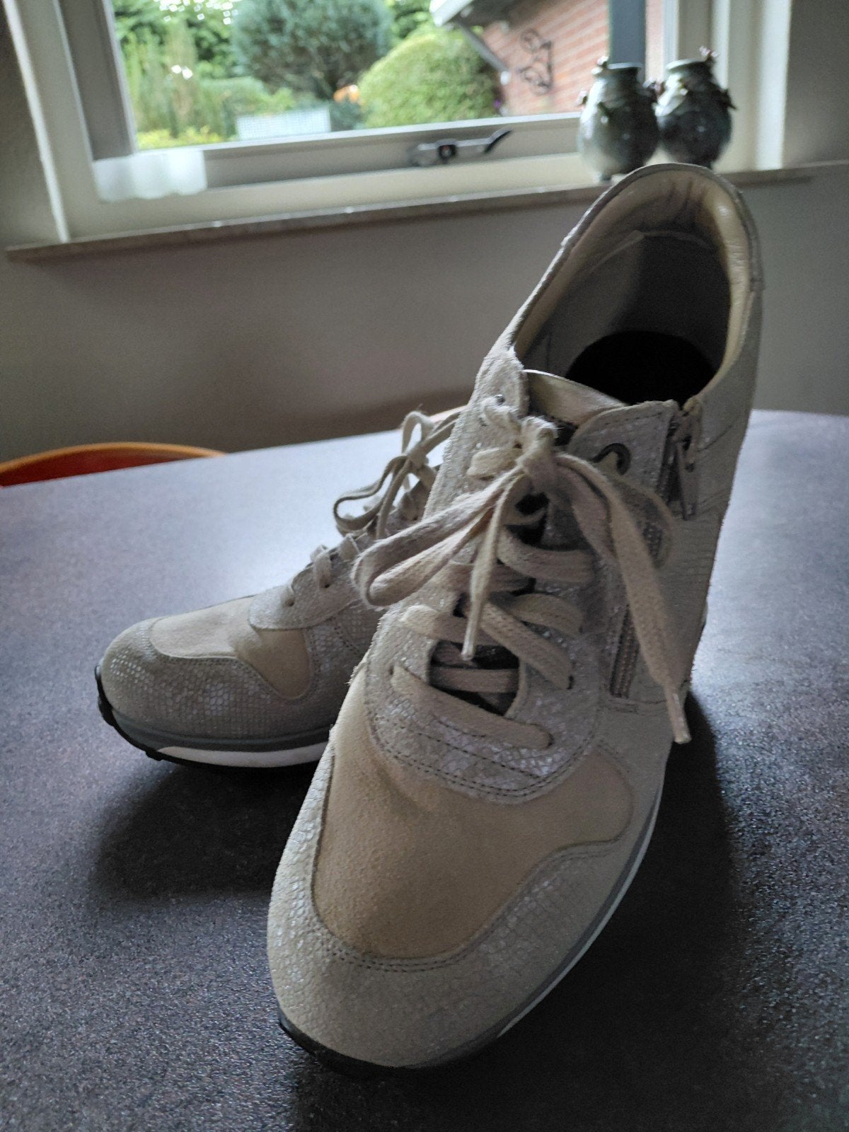 Xsensible Stretchwalter sneakers, maat 41, als nieuw, Kleding | Dames, Xsensible, Beige, Ophalen of Verzenden, Sneakers of Gympen