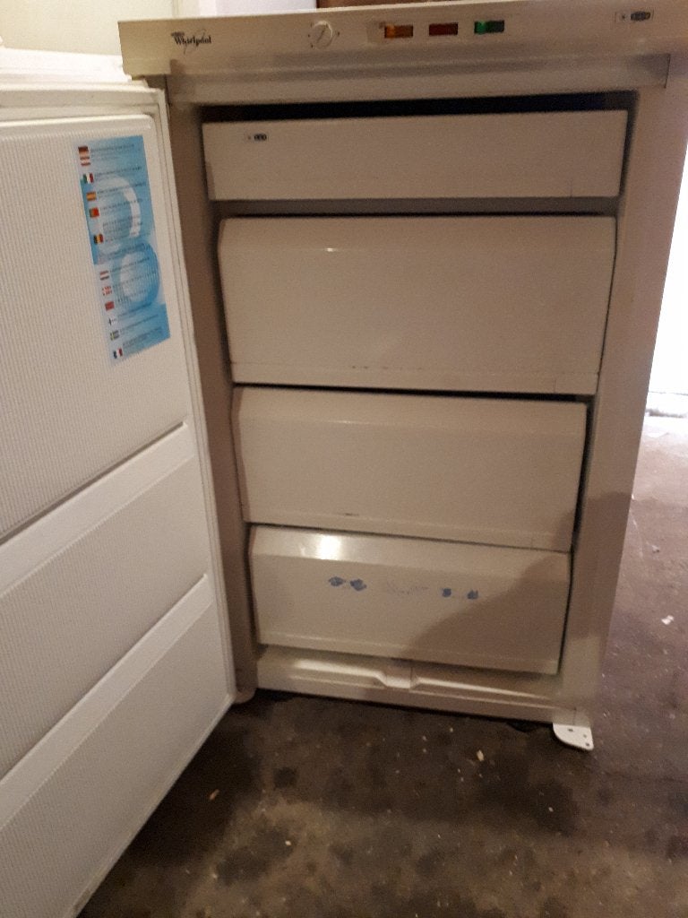 vriezer, Gebruikt, Minder dan 60 cm, Inbouw, Ophalen