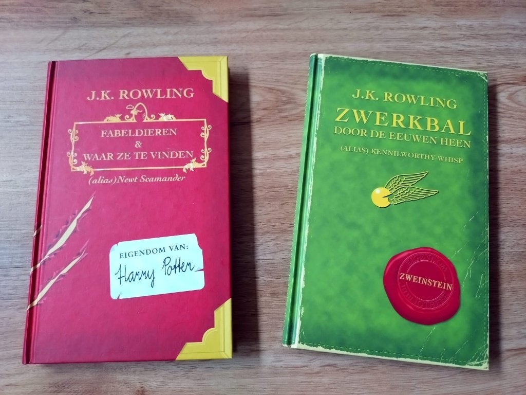 2 hardcover Harry Potter boeken, Ophalen of Verzenden, Zo goed als nieuw, J.K. Rowling