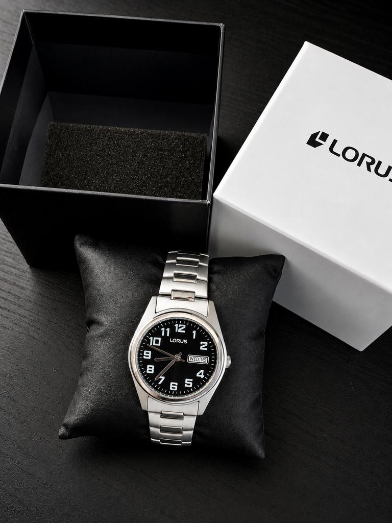 Lorus horloge - Zo goed als nieuw, Sieraden, Tassen en Uiterlijk, Horloges | Antiek, Overige merken, Staal, Polshorloge, 1960 of later
