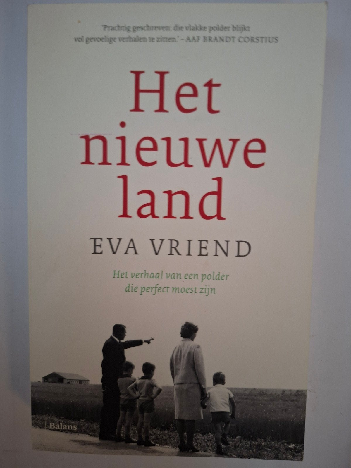 Eva Vriend - Het nieuwe land, Verzenden, Zo goed als nieuw, Eva Vriend