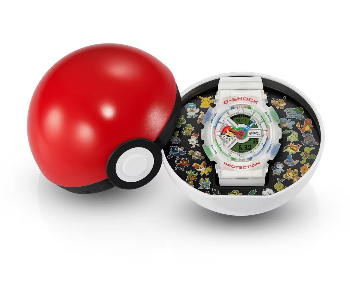 Nieuwe ongedragen Pokemon G-Shock horloge, Overige merken, Kunststof, Polshorloge, Nieuw