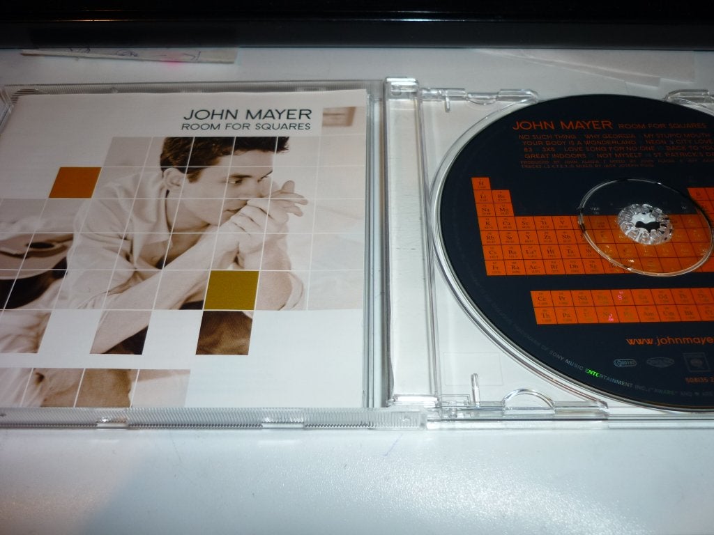 John Mayer de cd room for squares, Verzenden