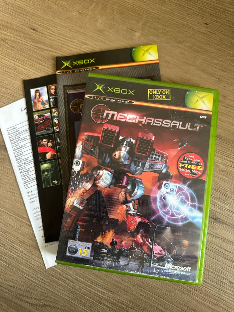 MechAssault - Xbox (Origineel), Spelcomputers en Games, Online, Gebruikt, Shooter, 1 speler