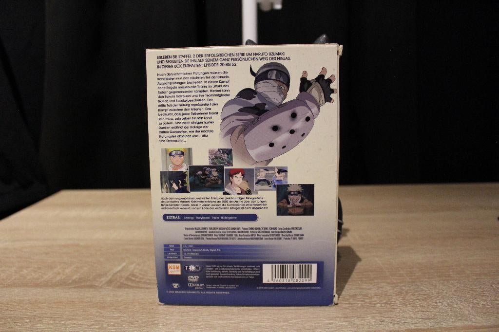 Naruto Season 2 DVD Set, Gebruikt, Ophalen of Verzenden, Vanaf 12 jaar, Boxset