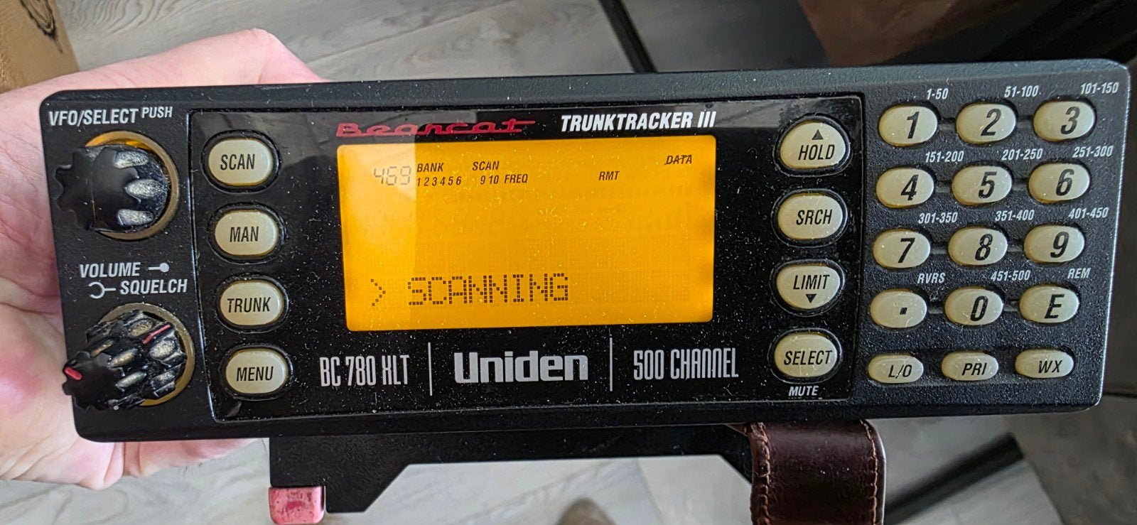 Uniden BC780XLT, Telecommunicatie, Scanners, Ophalen of Verzenden, Gebruikt, 500 kanalen of meer