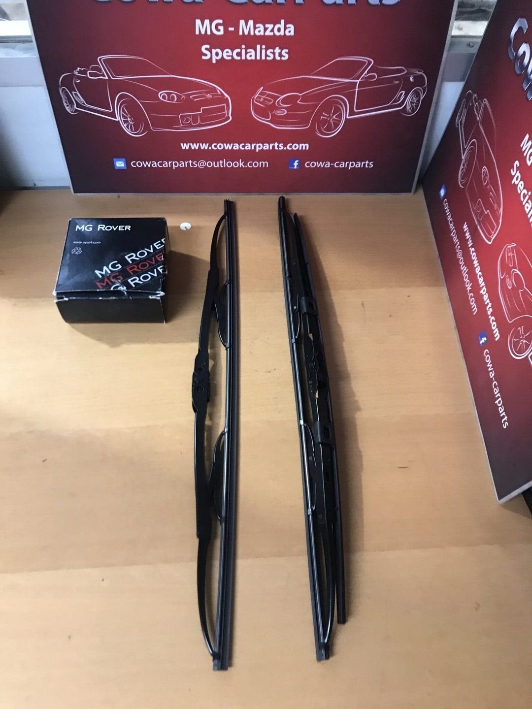 mg f mgf mg tf mgtf A kwaliteit ruitenwissers + spoiler, Auto-onderdelen, -, -, Nieuw, Ophalen of Verzenden