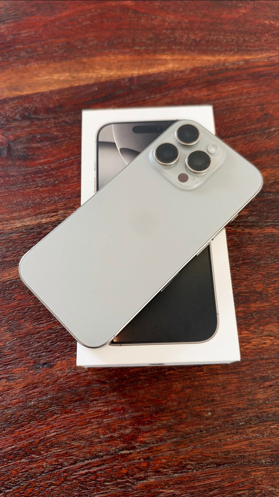 iPhone 16 Pro 128GB Natural Titanium, IPhone 16 Pro, 128 GB, 89 %, Ophalen of Verzenden