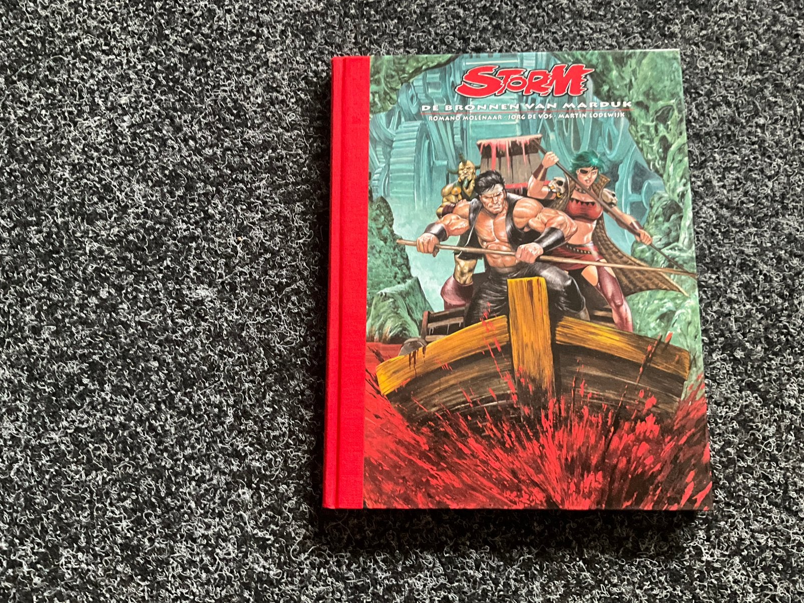 Storm de bronnen van marduk dossier editie, Boeken, Eén stripboek, Ophalen of Verzenden, Zo goed als nieuw