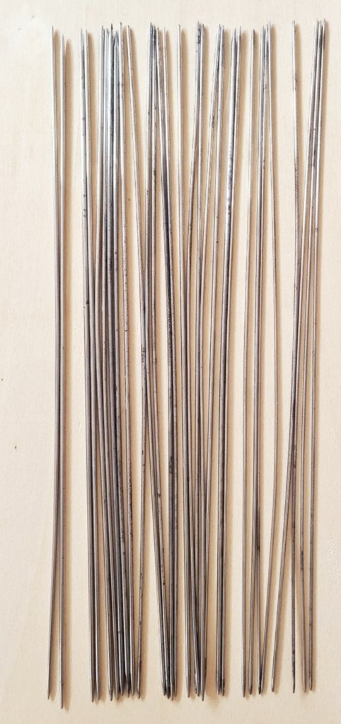 31x breinaalden DPN dubbele punt diverse maten 35cm, Hobby en Vrije tijd, Breien en Haken, Ophalen of Verzenden, Gebruikt, Breien