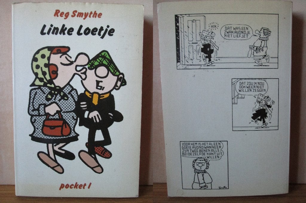 Linke Loetje, pocket 1 (SC), Eén stripboek, Ophalen of Verzenden, Gelezen, Reg Smythe