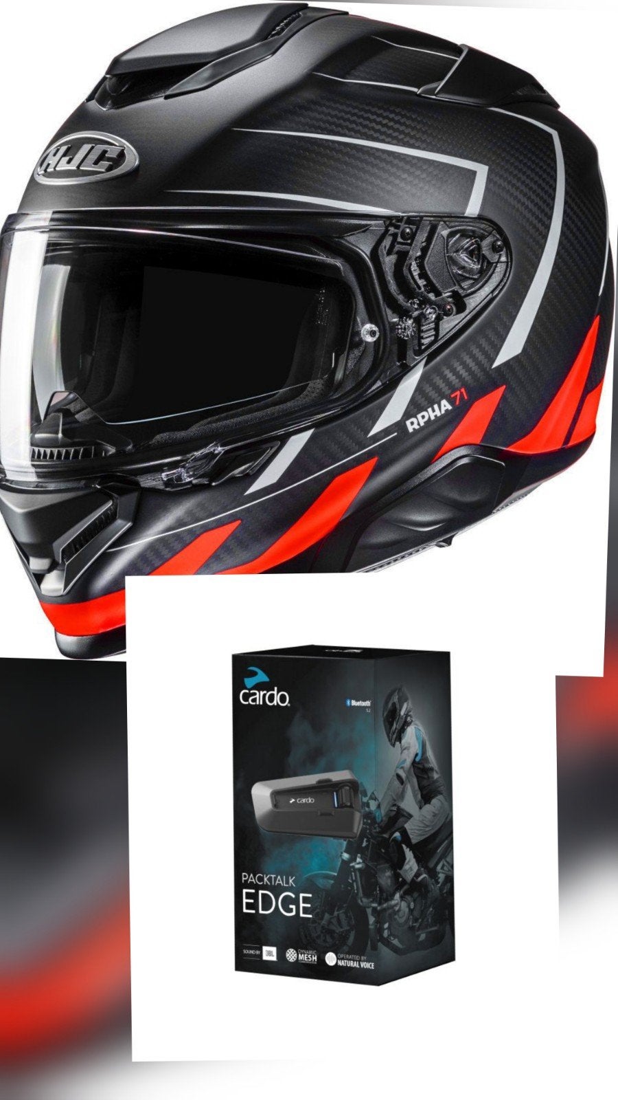 HJC RPHA 71 Carbon Helm  + Cardo Packtalk Edge 2026, Dames, HJC, Ophalen of Verzenden, Nieuw zonder kaartje
