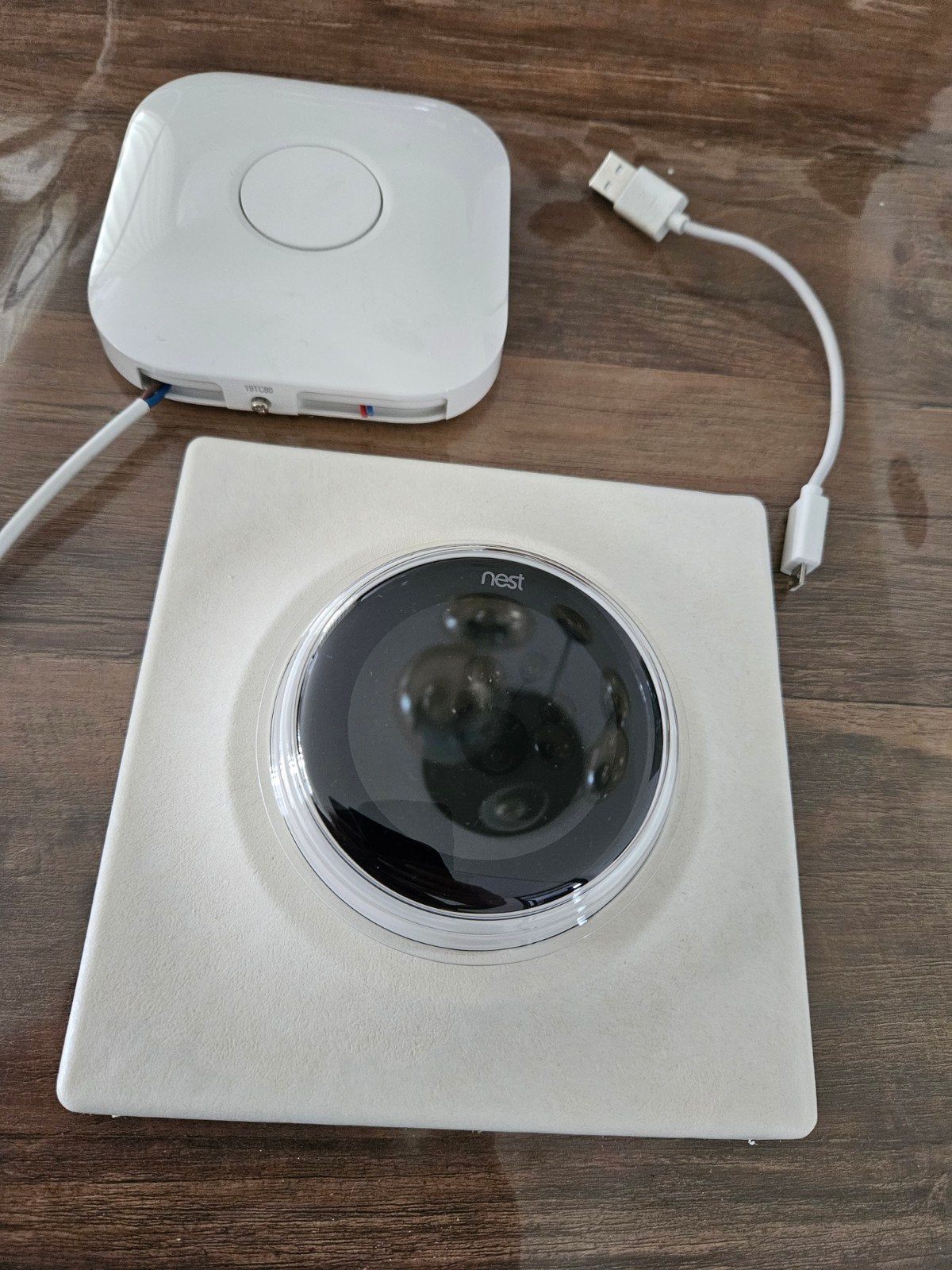 Nest Learning Thermostat 3e Generatie (Wit), Ophalen of Verzenden, Slimme thermostaat, Zo goed als nieuw