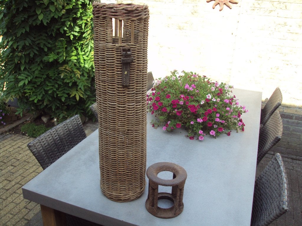 Rieten munitie mand., Ophalen of Verzenden, Nederland, Kist of Geocache
