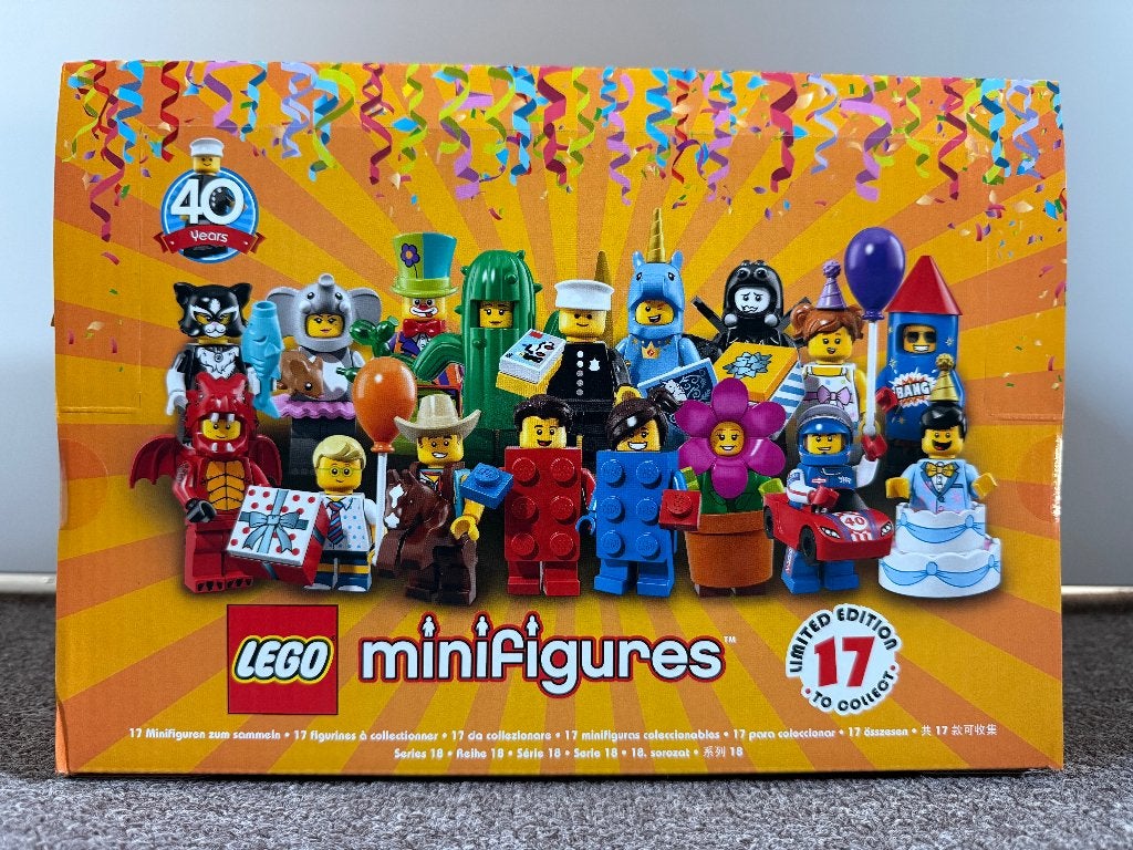 LEGO 71021 / 6213825 minifiguren serie 18 doos 60 stuks, Lego, Nieuw, Ophalen of Verzenden, Minifiguren serie