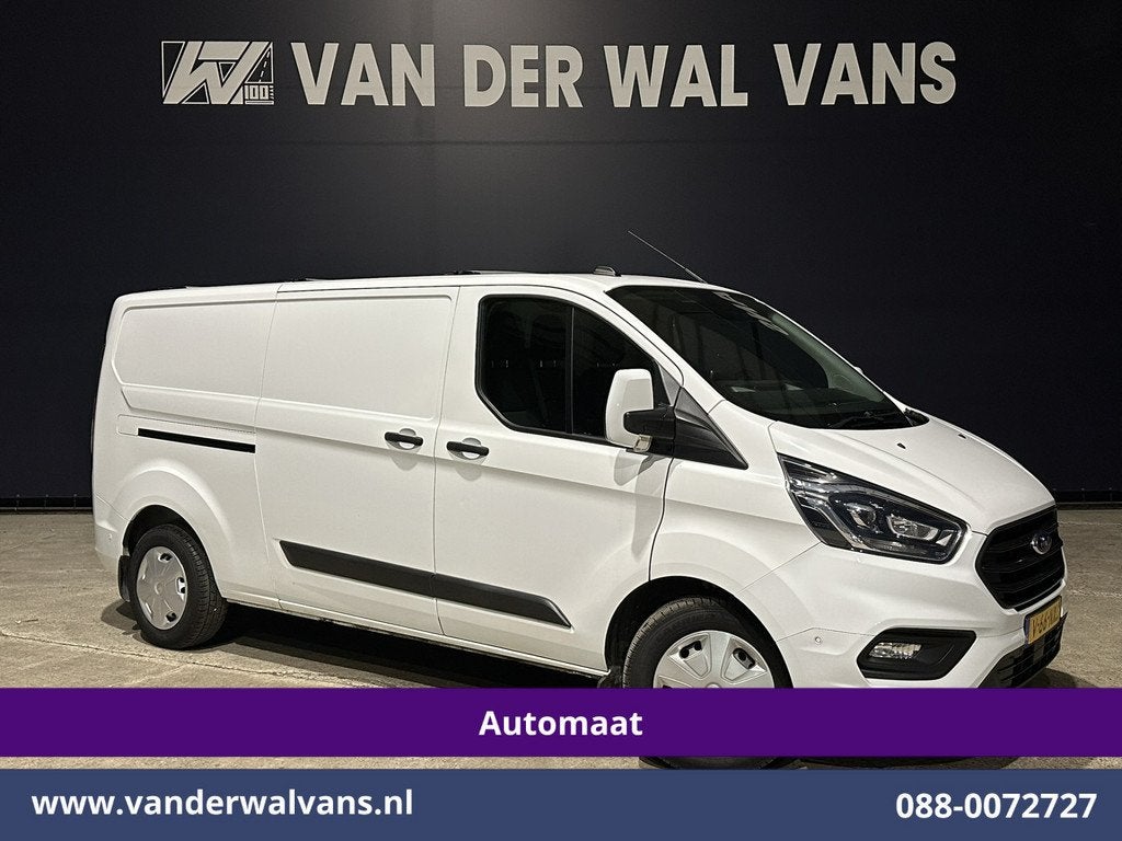 Ford Transit Custom 2.0 TDCI 131pk Automaat L2H1 Euro6 Airco, 4 cilinders, Wit, Bedrijf, Diesel