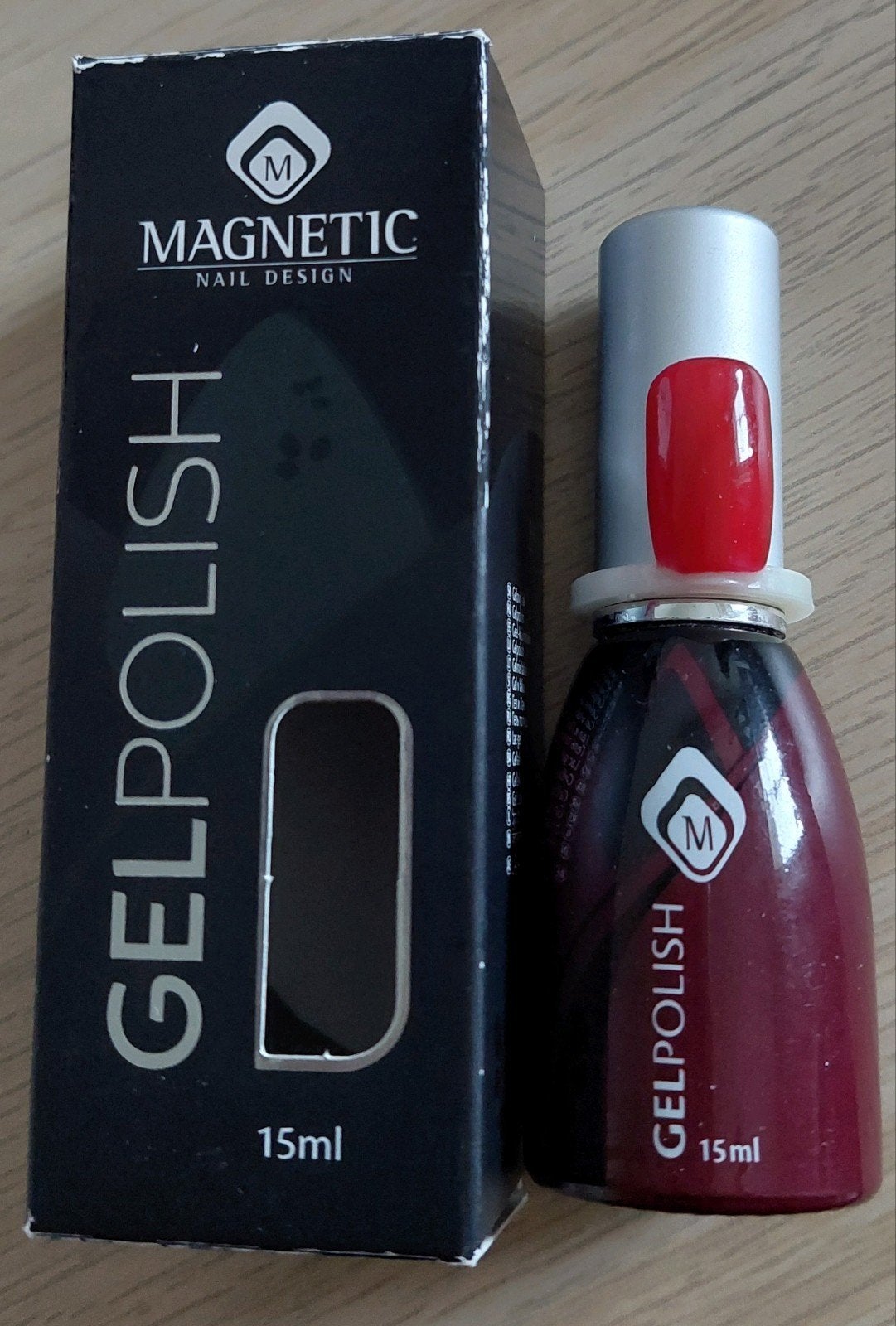 Magnetic gelpolish Raspberry Rush 103285, Ophalen of Verzenden, Zo goed als nieuw, Rood, Handen en Nagels