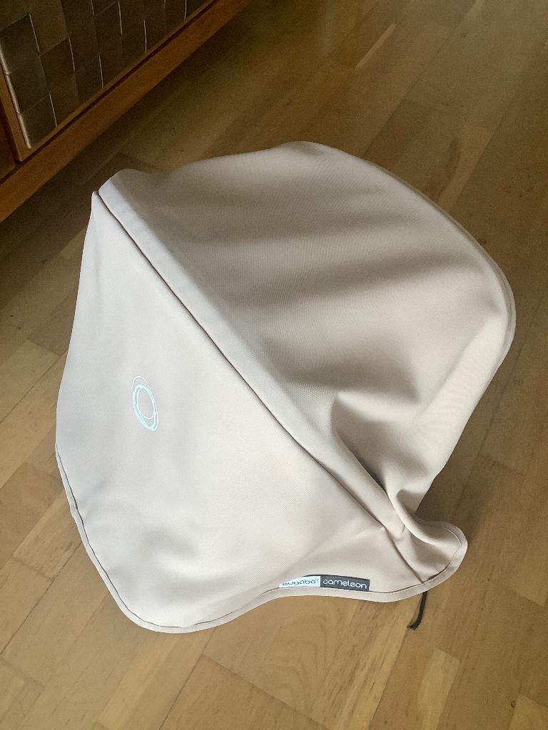 Bugaboo Zonnekap Cameleon 1/2/3 crème, Ophalen, Zo goed als nieuw, Zonnekap