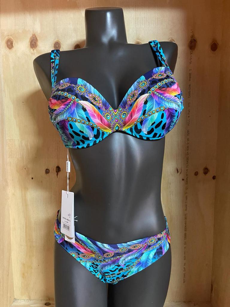 Magistral bikini 38c /40 en 40c /40 met Swarovski, Verzenden, Nieuw, Blauw, Bikini