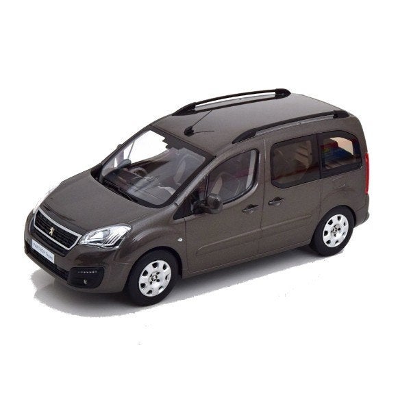 Peugeot Partner 2016 Moka Bruin Schaal 1/18 Norev 184894, Hobby en Vrije tijd, Auto, Norev, Ophalen of Verzenden, Norev