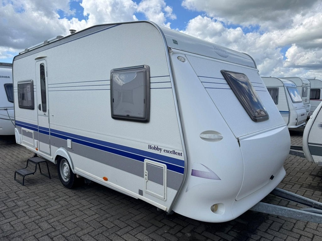 Hobby Excellent 495 UFE, Caravans en Kamperen, Caravans, Rondzit, Hobby, Bedrijf, Overige typen