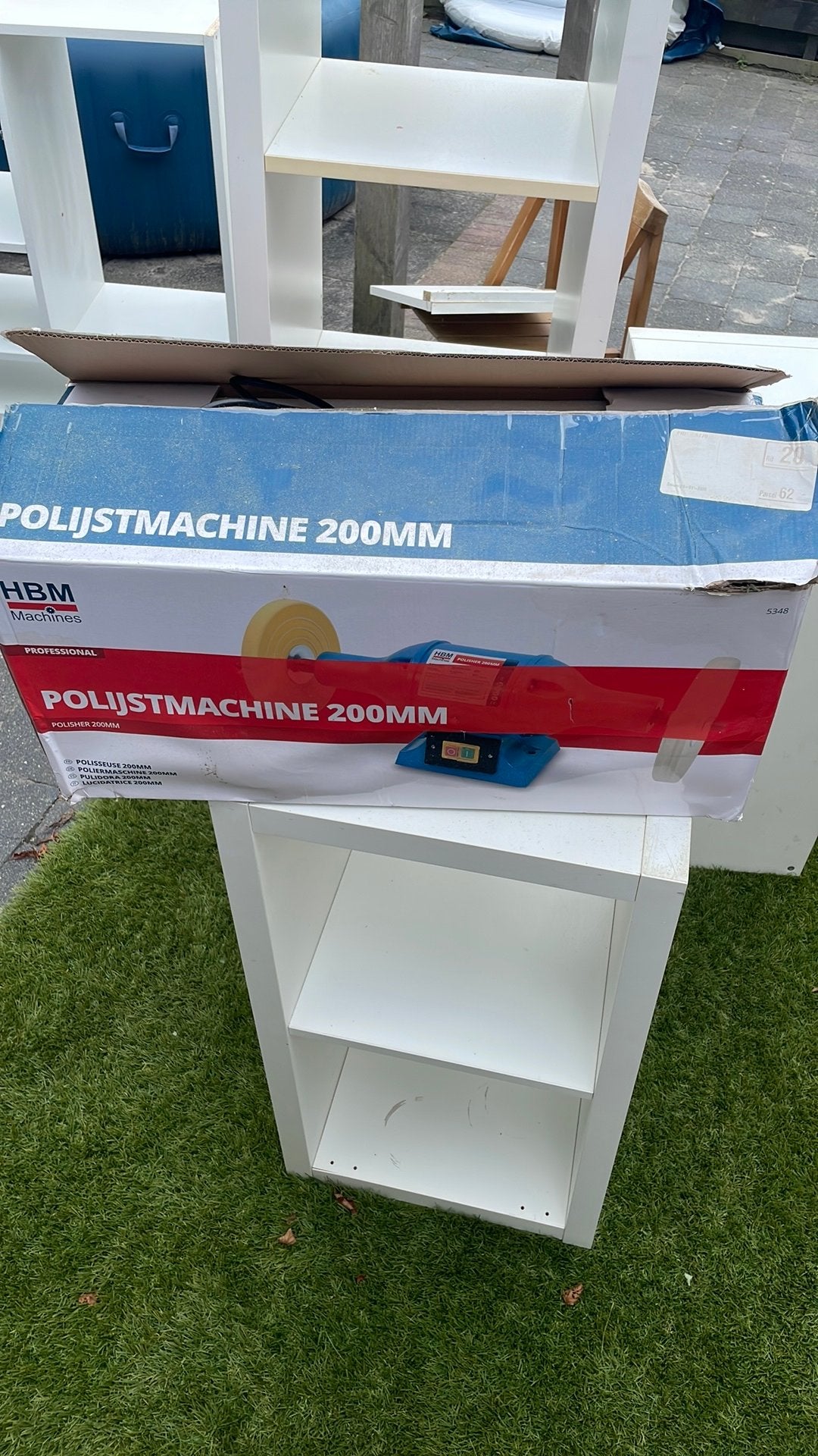 Hbm polijst machine, Ophalen, Zo goed als nieuw, Hbm, Nvt